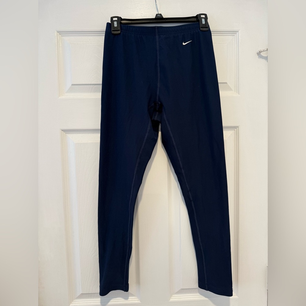 Women’s Blue Nike Dry Fit Athletic Leggings